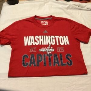 Washington Capitals T-shirt. Adidas